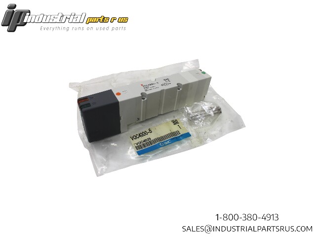 SMC VQC4300-5 5-Port Solenoid Valve 24VDC Plug-In Metal Seal