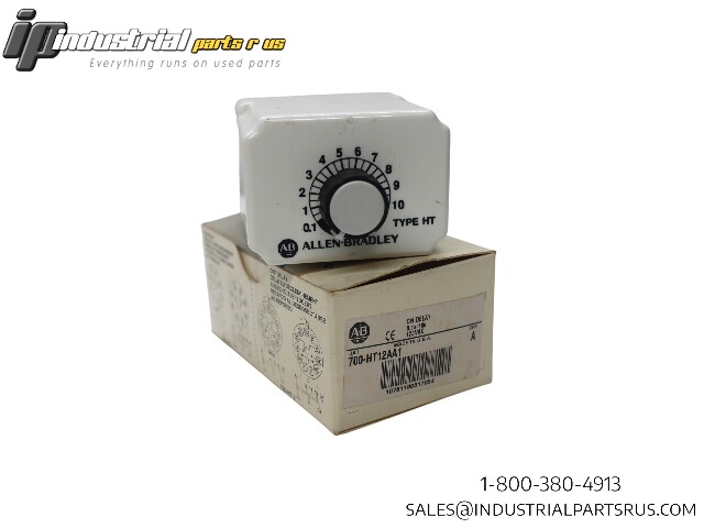 Allen Bradley 700-HT12AA1 Time Delay Relay 0.1-10s 10A 120VAC DPDT 8-Pin