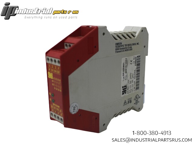 STI SR103AM01 24VAC/DC 3A 3PST-NO Safety Monitoring Relay DIN Rail