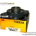 Timken SCJT 1 7/16 Pillow Block 2-Bolt Flange Ball Bearing 1-7/16" Bore