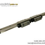 IKO (2) LRXG 20 PS2 Linear Bearing Block Size 20, 20" Rail