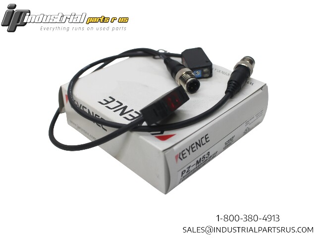 Keyence PZ-M53 Through Beam Photoelectric Sensor(T+R)NPN M12 10m DC 12-24V - Com