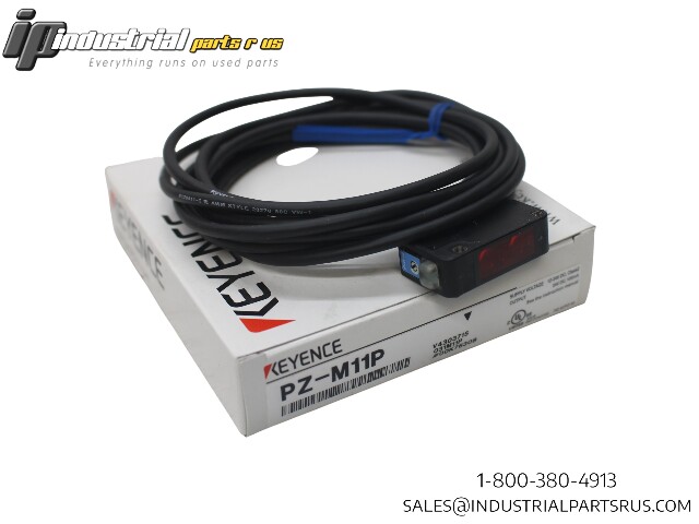Keyence PZ-M11P Photoelectric Sensor Reflective PNP 12-24VDC 2m Cable