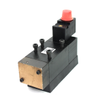 Parker H21WXLBL53A Pneumatic Solenoid Valve w/ Pilot Valve, 35-150 PSI