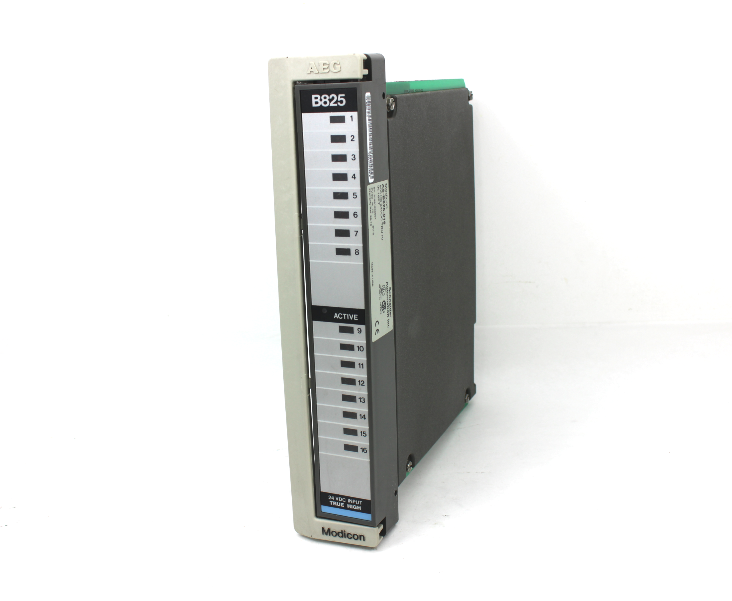 Schneider Automation AS-B825-016 Modicon PLC I/O Module, 24V DC