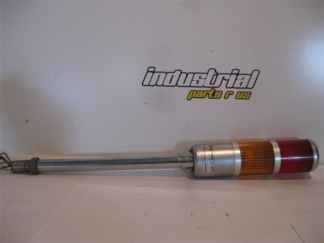 Patlite STF Signal Tower Red/Amber 100 VAC, Bulb is 110V 10W