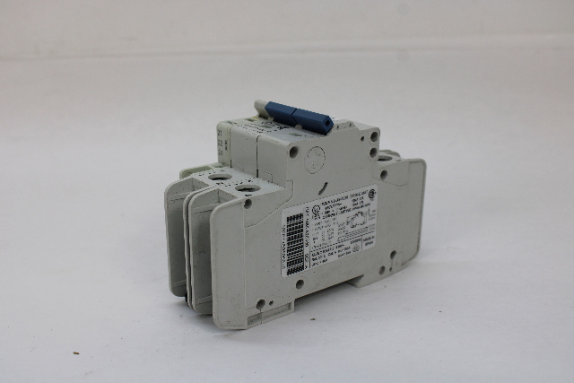 Allen Bradley 1489-A2C100 Circuit Breaker 2 Pole, 10Amp w/1489-AAHH3 Ser A