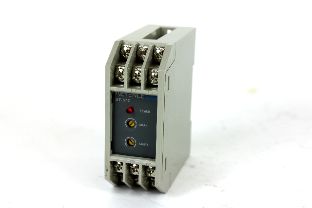 Keyence AT-210 Digital Contact Sensor Amplifier Unit