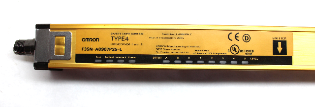 Omron F3SN-A0907P25-L Light Curtain Transmitter - 907mm