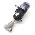 Burkert 8630 Valve Controller with 2712 A25 0-SS Pilot & 1 Inch SS Valve 316L