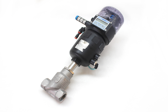 Burkert 8630 Valve Controller with 2712 A25 0-SS Pilot & 1 Inch SS Valve 316L