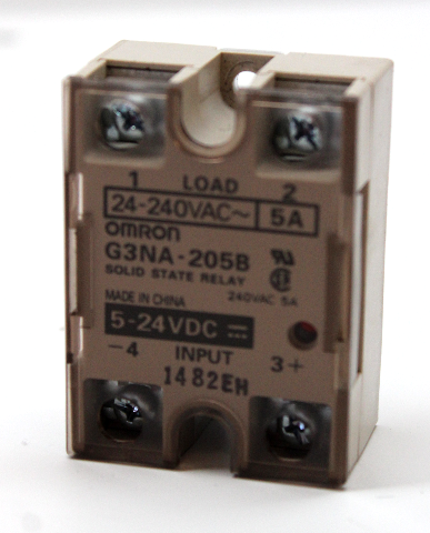 Omron G3NA-205B Solid State Relay, 5A, 24-240VAC 24V Coil