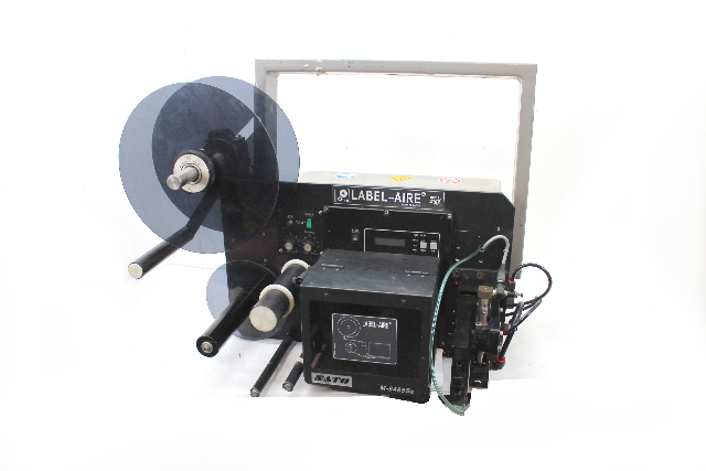 Label-Aire 2138-TB-8485SE Label Applicator with Sato 8485Se Print Engine 120V
