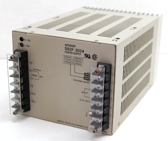 Omron S82F-3024 Power Supply, 24VDC, 14A