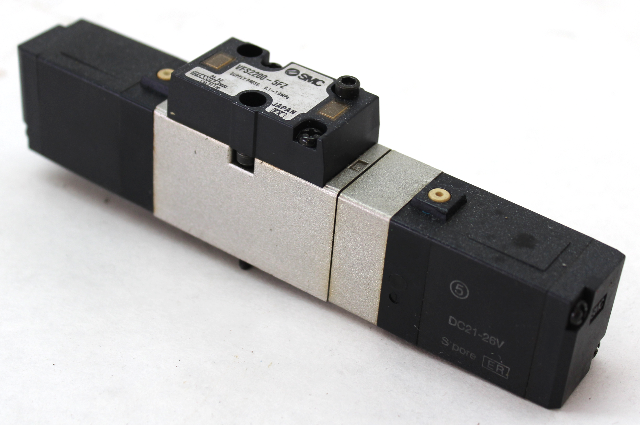 SMC VFS2200-5FZ Pneumatic Solenoid Valve, 0.1~1.0MPa