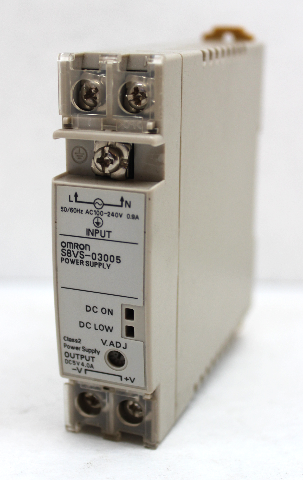 Omron S8VS-03005 Power Supply, 5V Output, 100-240V Input