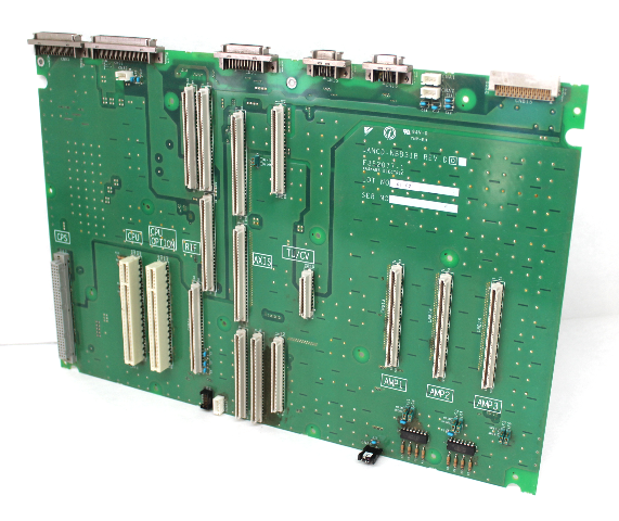 Yaskawa JANCD-NBB31B Rev. D / F352077-1 Backplane