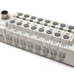 SMC EX500-IB1 DeviceNet Interface Unit w/rail & (8) EX500-IE2 Block Extensions