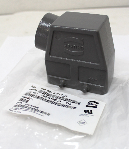 Harting Han 10B-HSE-Pg29 Hood Side Entry Connector 09300100523