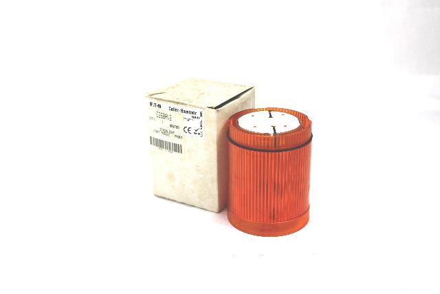 Eaton Cutler Hammer E26BAV2 Amber Stacklight LED Lens w/ Diffuser 6W
