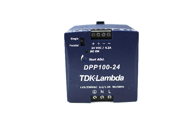 Lambda DPP100-24 Power Supply, 24VDC, 115/230VAC