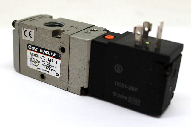 SMC EVP342R-5Y0-02FA-Q Solenoid Valve, 24VDC