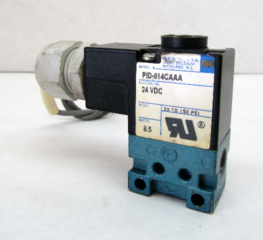 MAC PID-614CAAA Solenoid Valve, 24VDC