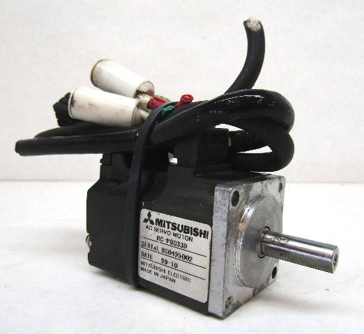 Mitsubishi HC-PQ033D AC Servo Motor, 3000r/min, 7.0kW