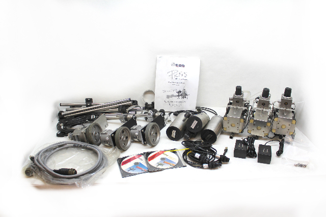 EBS Ink-Jet Coder System EBS-200 w/3 Print Heads 3 Encoders Software & Manual