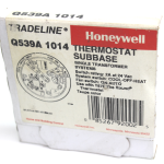 Honeywell Thermostat Subbase Q539A 1014
