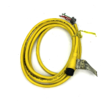 Brad Harrison 704000D02F060 Single-Ended Cordset, 4 Pole,1/2"-20 UNF