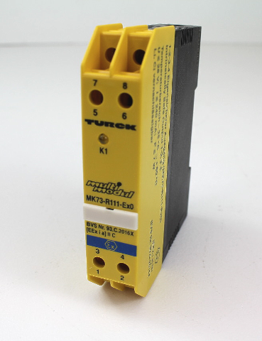 Turck MK73-R111-Ex0 Used 24V DC Relay Used in Box