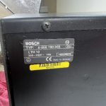 Bosch LTH 12 Servo Controller 0 608 750 056, 240V, 10A
