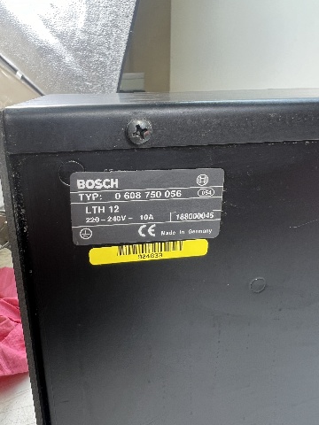 Bosch LTH 12 Servo Controller 0 608 750 056, 240V, 10A