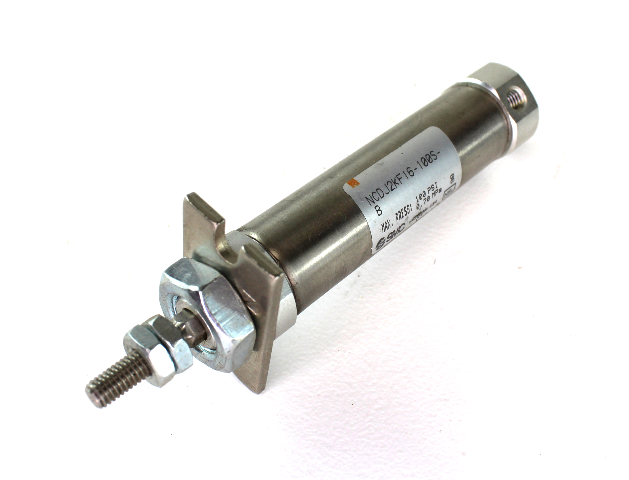 SMC NCDJ2KF16-100S-B Round Body Cylinder 16mm Bore 100mm Stroke