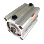SMC NCDQ2B80-100D Pneumatic Cylinder 80mm Bore 100mm Stroke