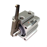 SMC CKQCB50TN-165RBS Compact Cylinder W/ Swing Arm 50mm Bore 165mm Stroke