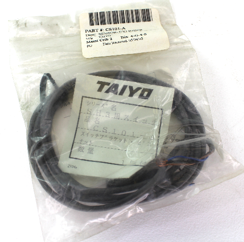 Taiyo CS101-A Photoelectric Cylinder Sensor New in Package