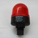 Werma 207 X00 75 Industrial Signal Beacon Light Red Permanent 24Vac/VDC