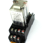 Omron MY4N-D2 General Purpose Relay 5A 24V DC w/ PYF14A Relay Socket 250V