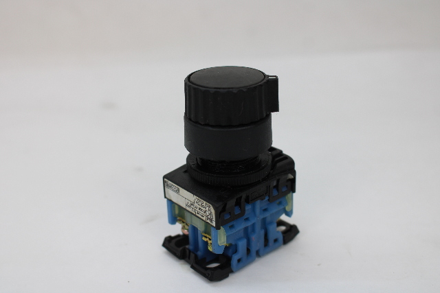 Fuji AR22S2R Black Push Button Selector Switch