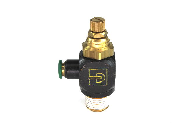 Parker FC701-6-8 Flow Control Valve, 3/8 Tube, 1/2 Thread