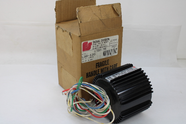 Federal Signal LSB-120 Litestak Base, 120VAC, 50/60HZ, 1.13 Amp