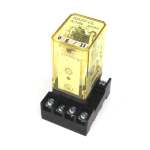 Idec RR2P-UL General Purpose Relay 120V AC w/ Allen Bradley 700-HN125 Ser. A Relay Socket