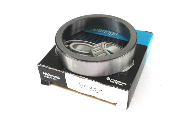 National Bearings 25520 Tapered Roller Bearing Cup, 1-3/4" D