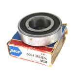SKF 6004 2RSJEM Deep Groove Ball Bearing, 20mm ID, 42mm OD, 12mm Wid.
