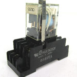 Omron MY4N Relay with Base, 3PDT 14 Point 24 VDC 5A (Pack of 5)