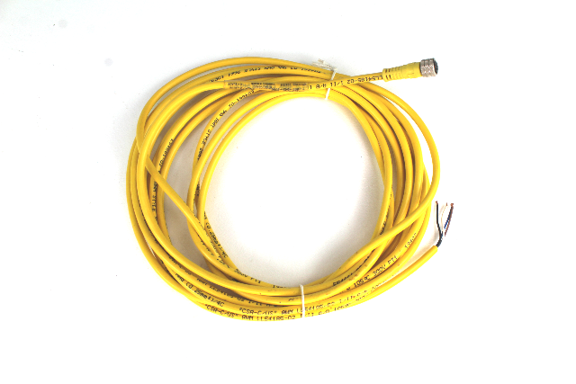 Balluff C75ANL00VY050M Female Cordset, 4-Pin Female Connector, 60VAC/75VDC