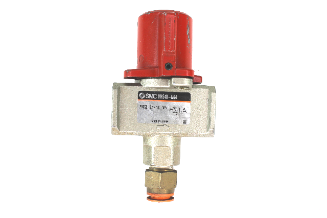 SMC VHS40-N04 Pressure Relief Valve 3 Port Lock Out 0.1~1.0 MPa