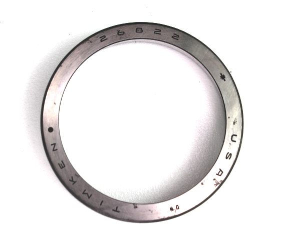 Timken 26822 Tapered Roller Bearing Outer Race Cup, Steel, 3.125" Outer Diameter, 0.7500" Cup Width